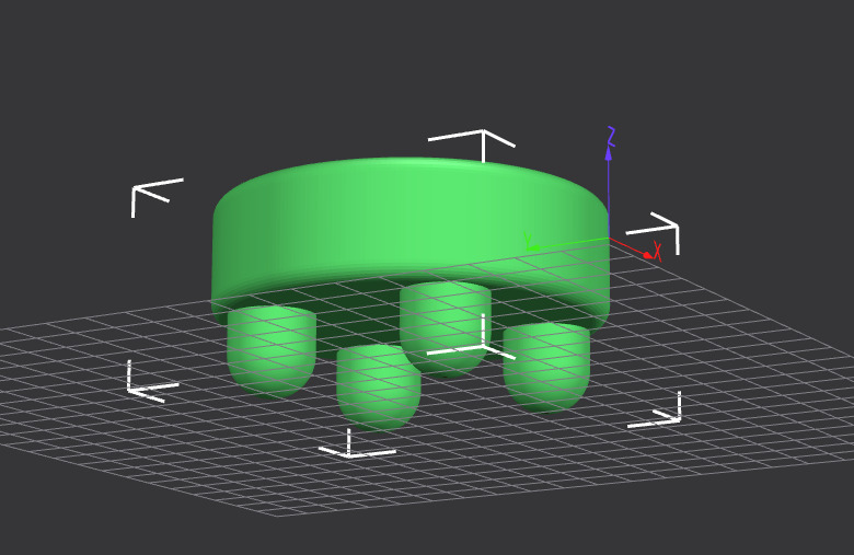 3D Printable Footed Plant Pot and Saucer Set  4 Variations 3D print model_10