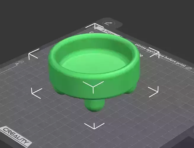 3D Printable Footed Plant Pot and Saucer Set  4 Variations