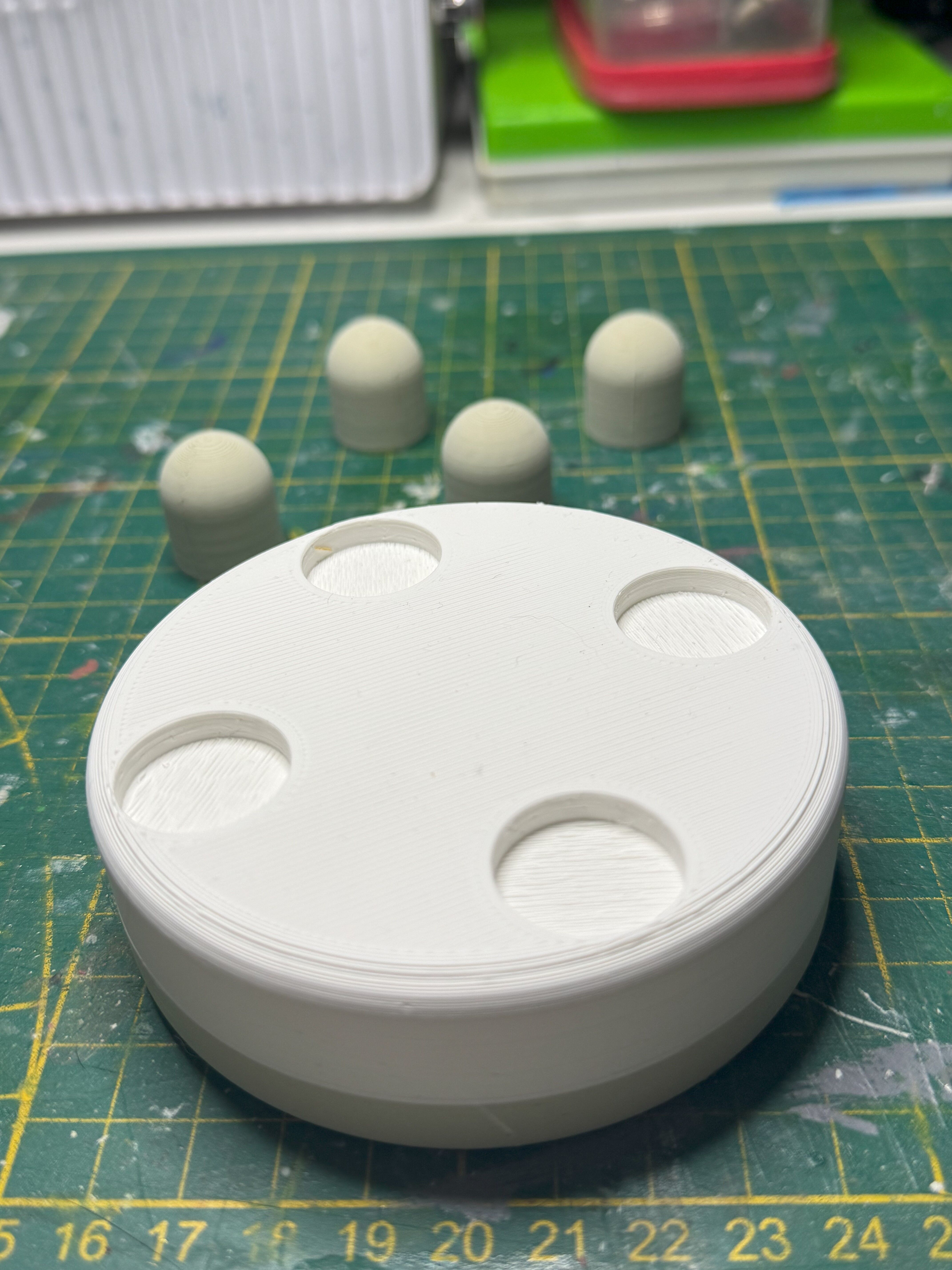 3D Printable Footed Plant Pot and Saucer Set  4 Variations 3D print model_2