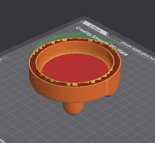 3D Printable Footed Plant Pot and Saucer Set  4 Variations 3D print model_9