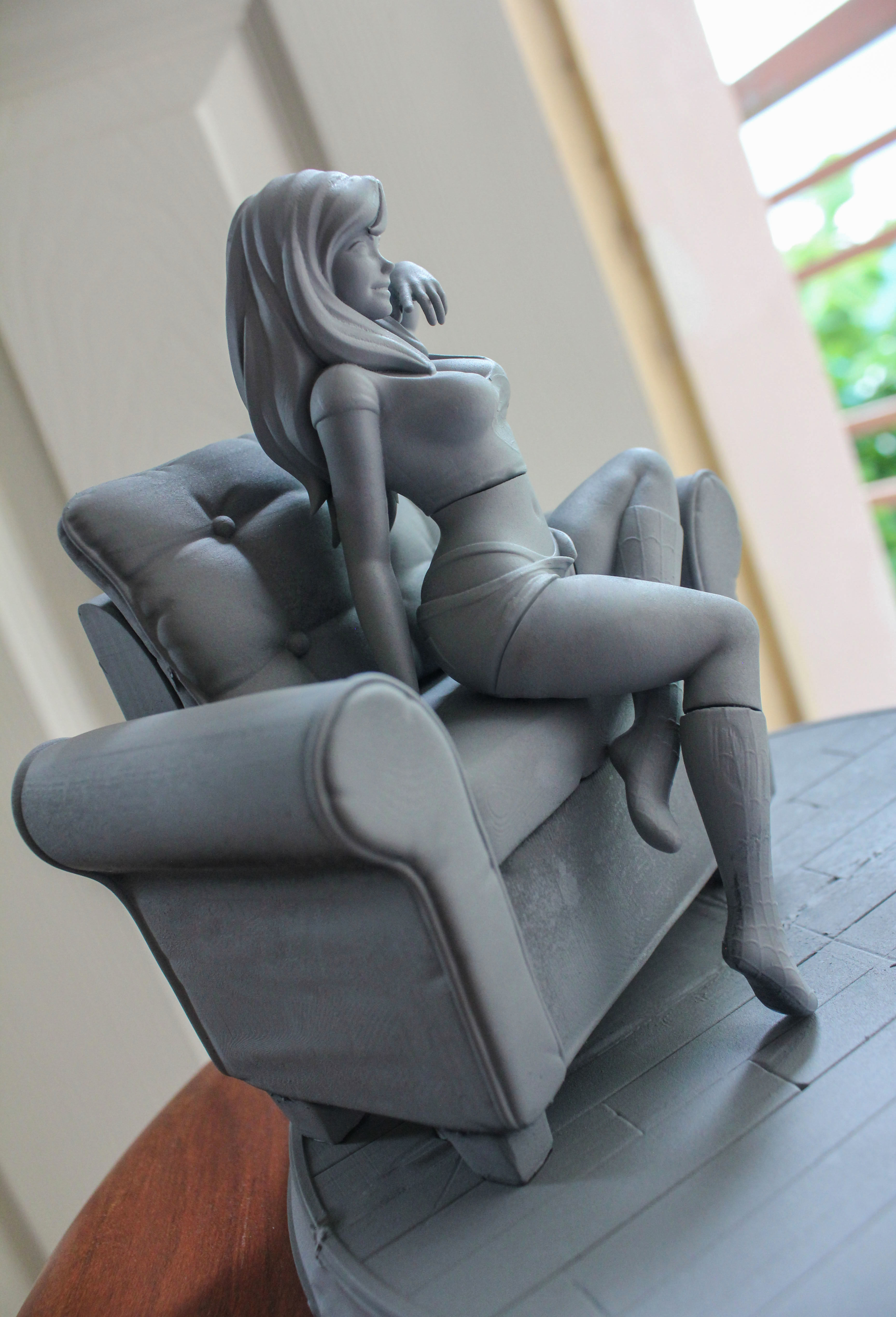 Mary Jane and Gwen Stacy - Spiderman 3D print model_14