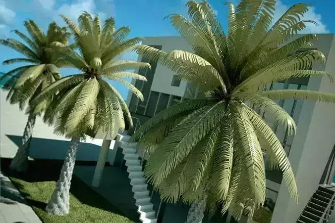 Archmodels vol 42 - realistic plants 3D model
