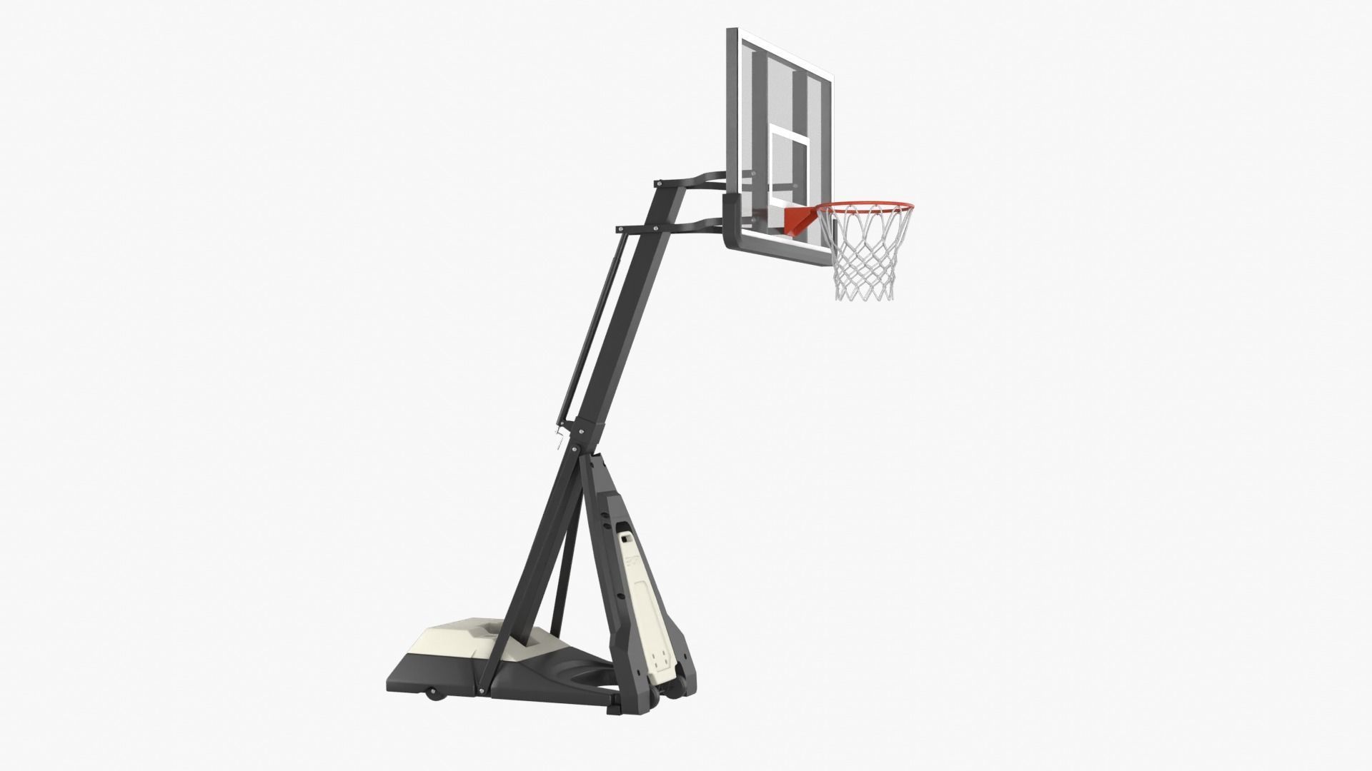 Portable Basketball Hoop 3D model CGTrader