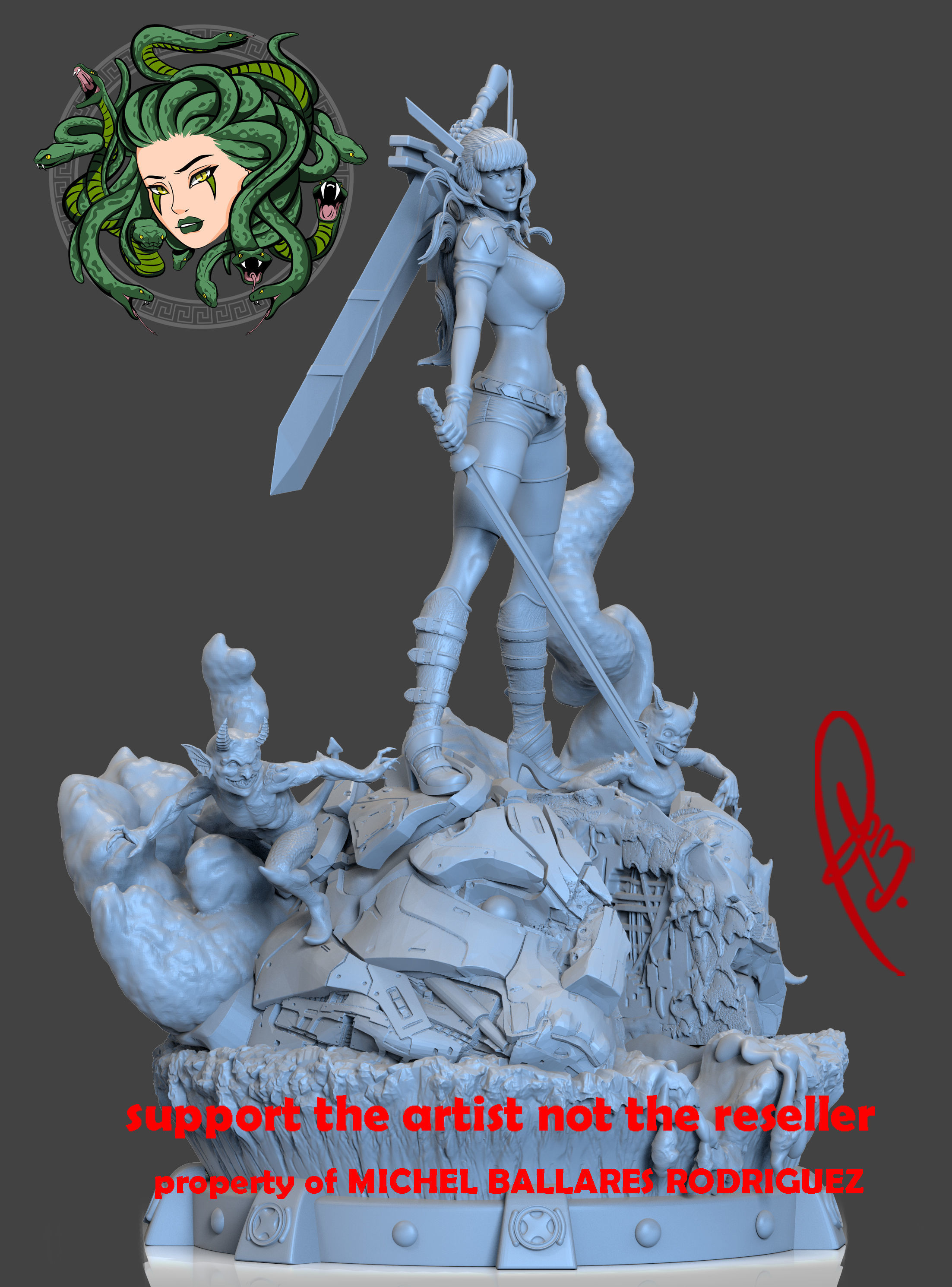 X-men Magic 3D print model_6