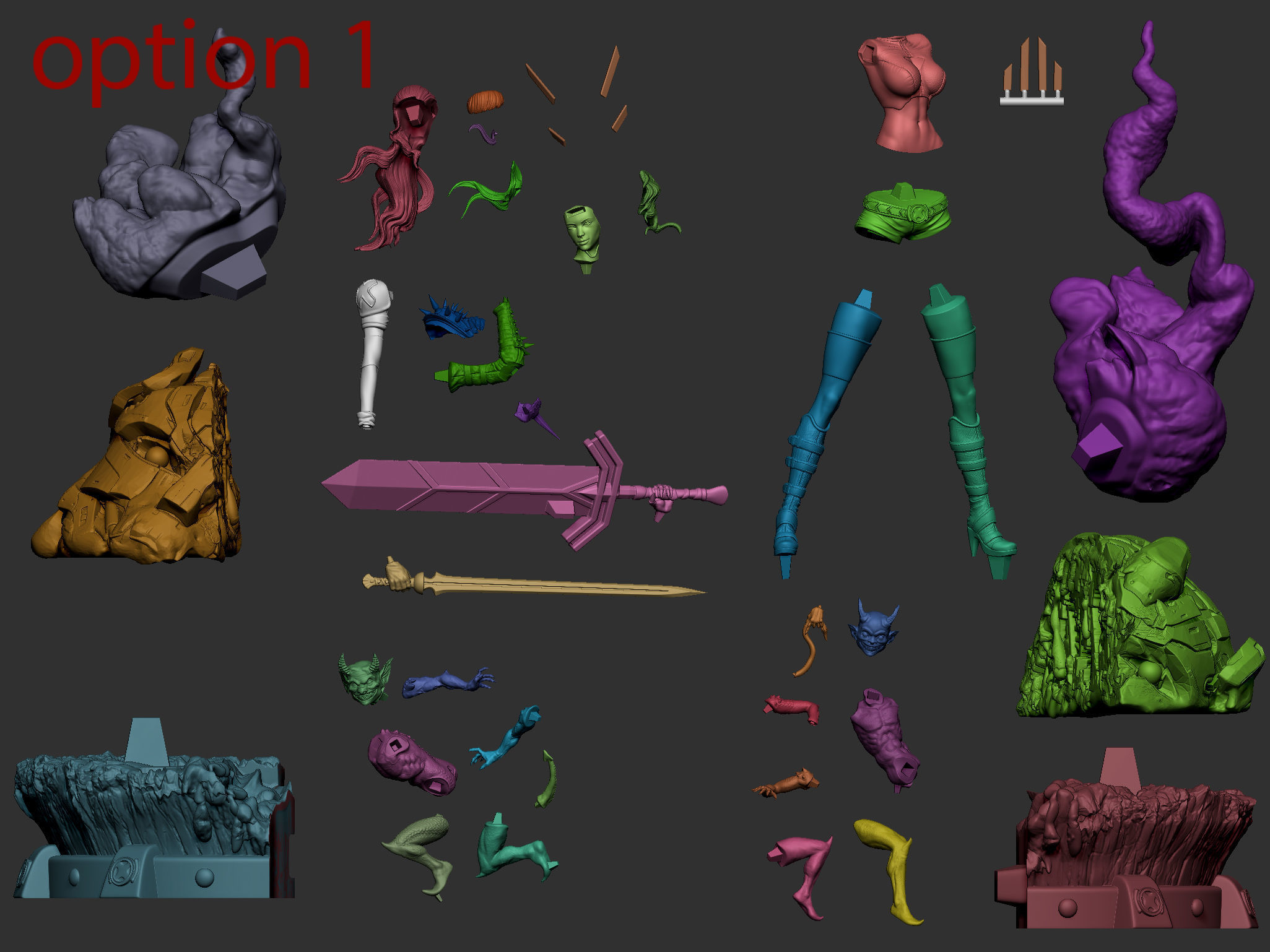 X-men Magic 3D print model_2