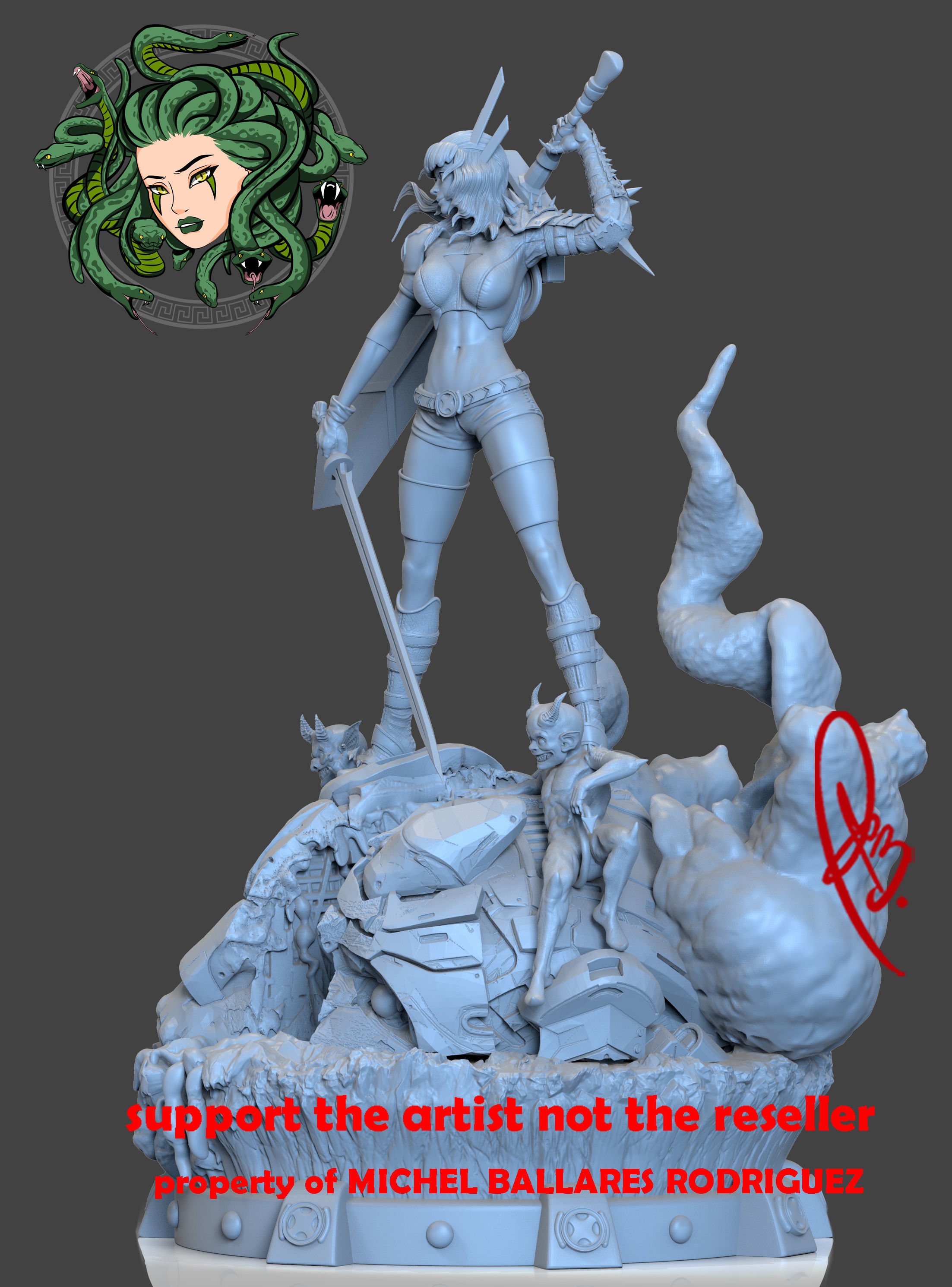 X-men Magic 3D print model_7