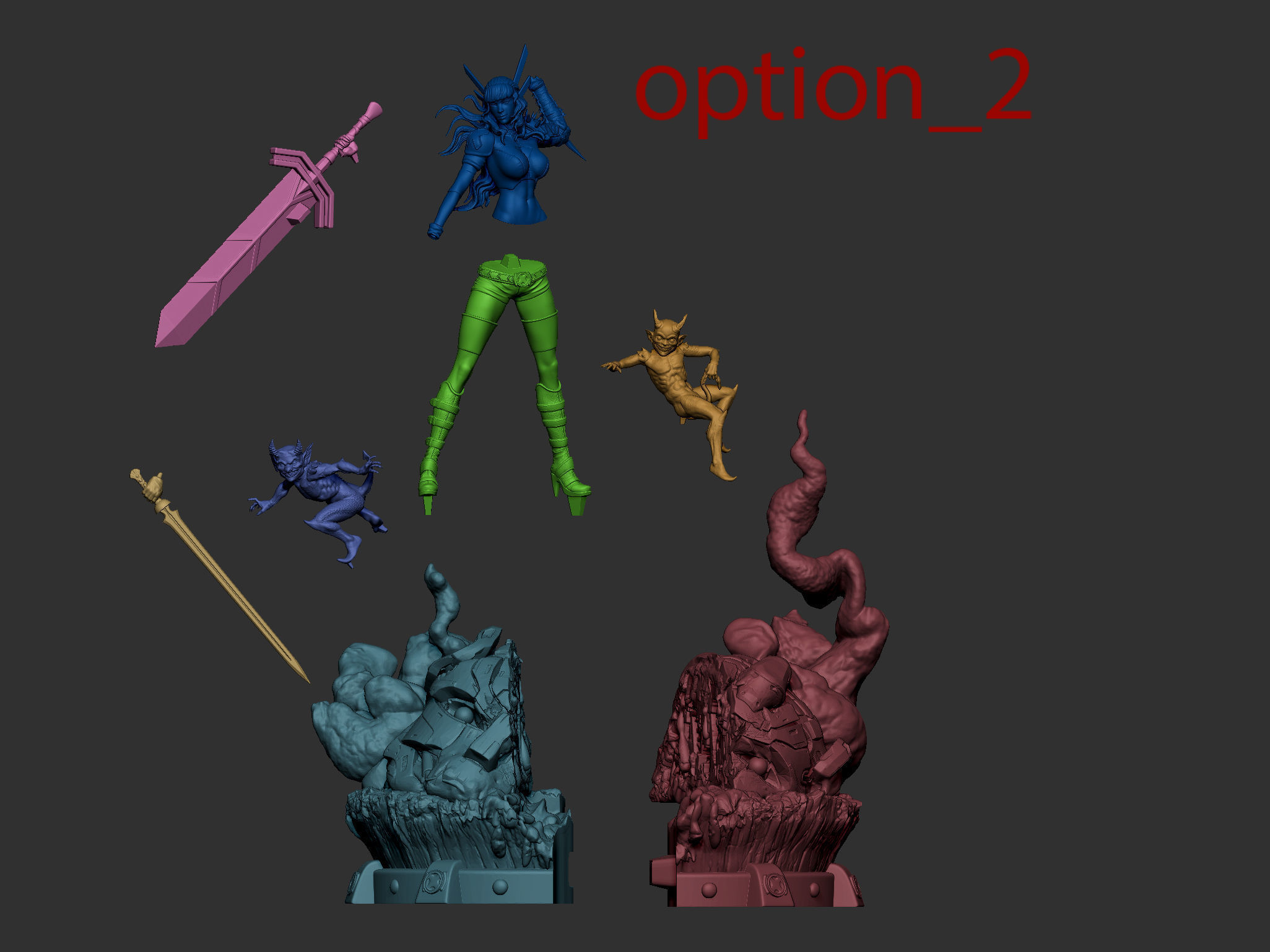 X-men Magic 3D print model_3