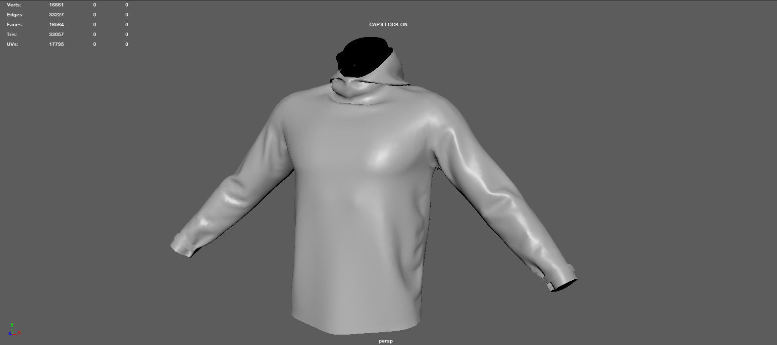 PATRIOT  JACKET Low-poly 3D model_7