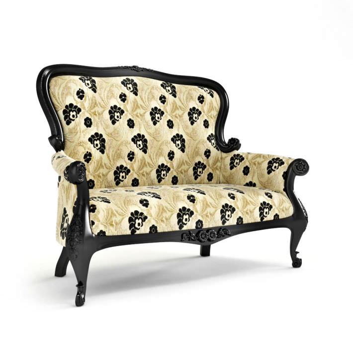 Classic Furniture Collection 3D model_4