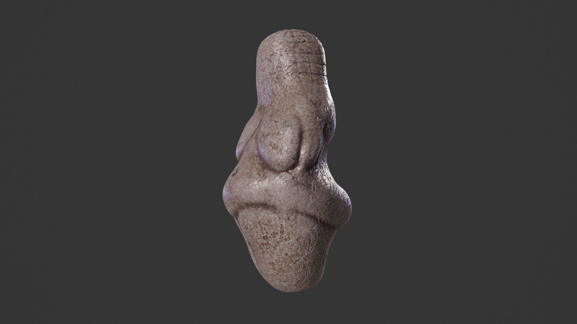 Higger Paleolithic Venus 3D model_4