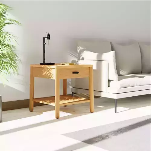 Oak Side Table - NoisyCube
