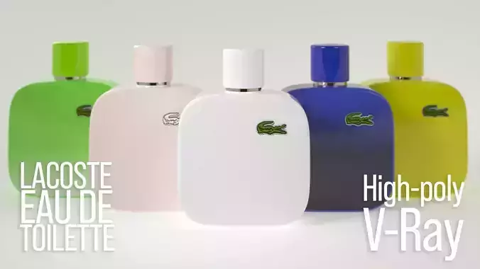 Lacoste Eau de Toilette 3D model