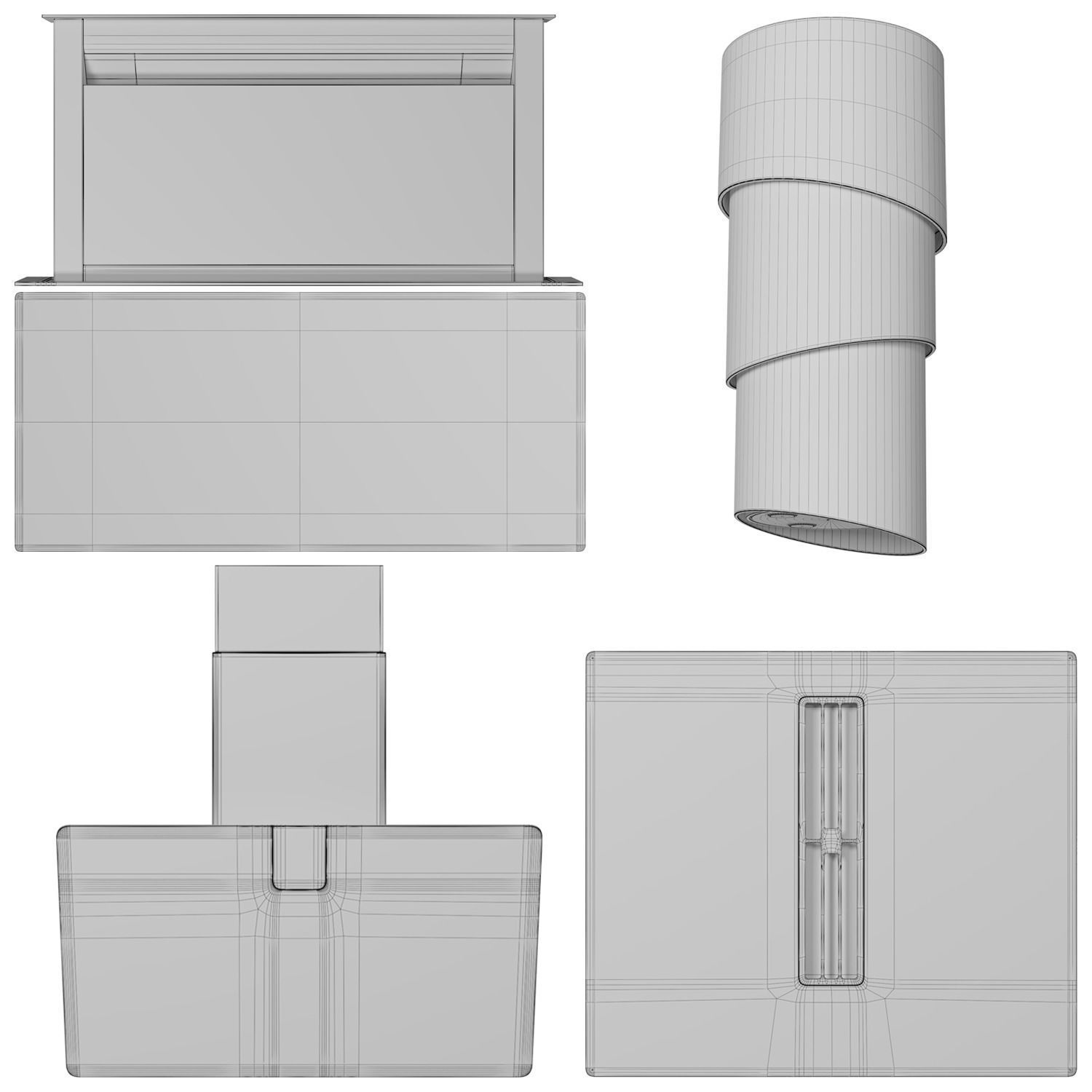 Faber Appliance Set3 3D model_5