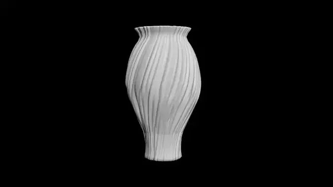 futuristic vase