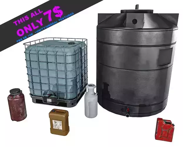 Liquid Tanks Pack 5 Types