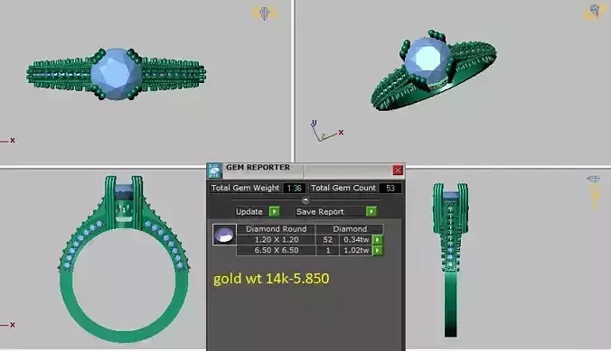 solitaire engagement ring