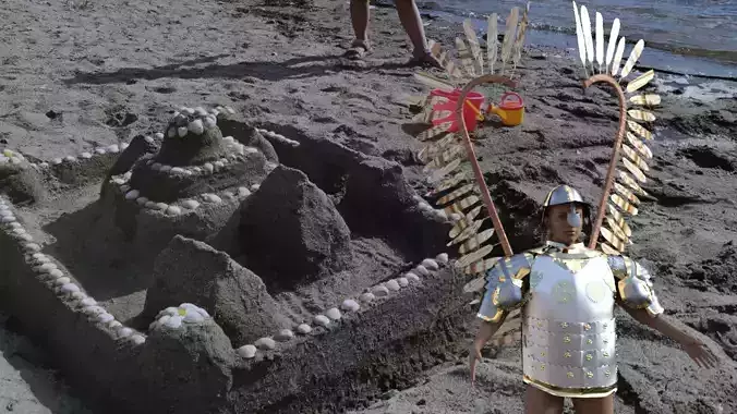 Hussaria Armor real replica Free 3D model