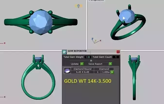 solitaire engagement ring