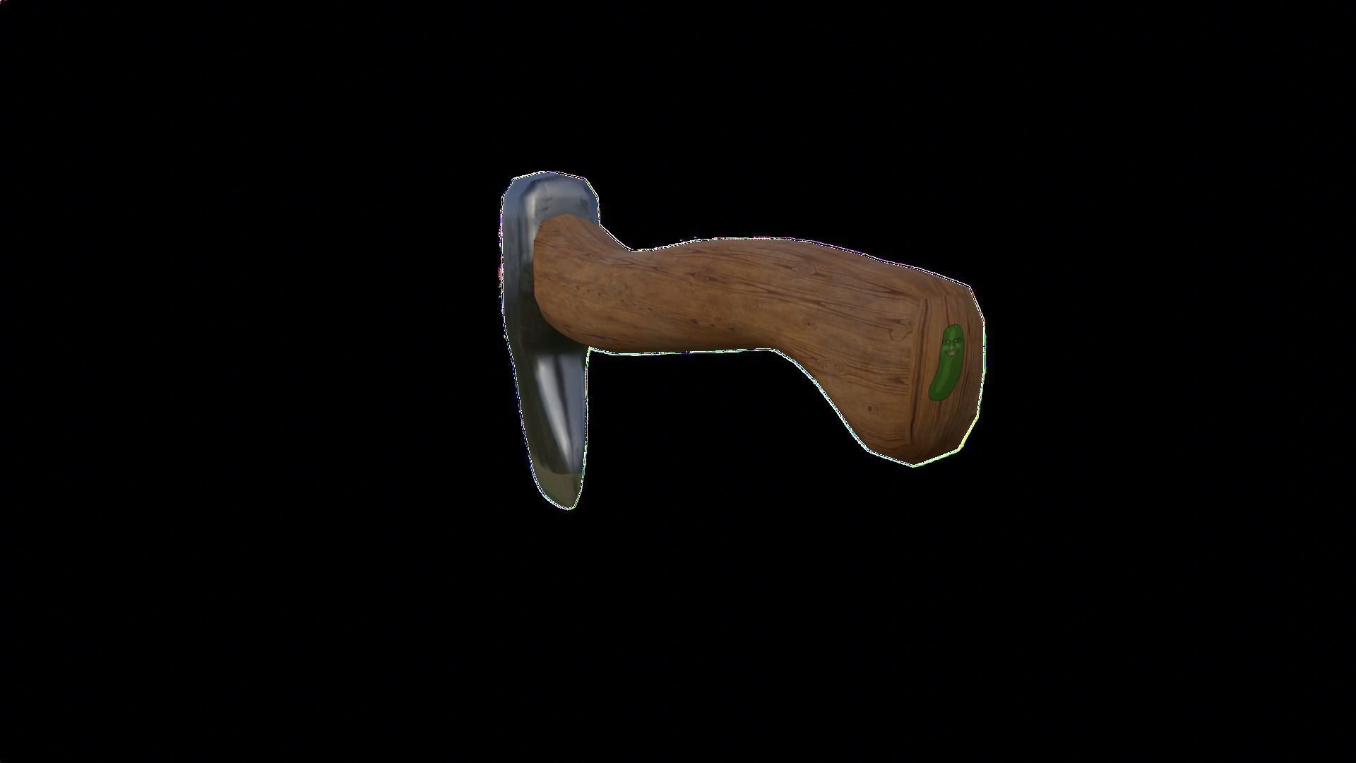 Axe Model 3D model_3