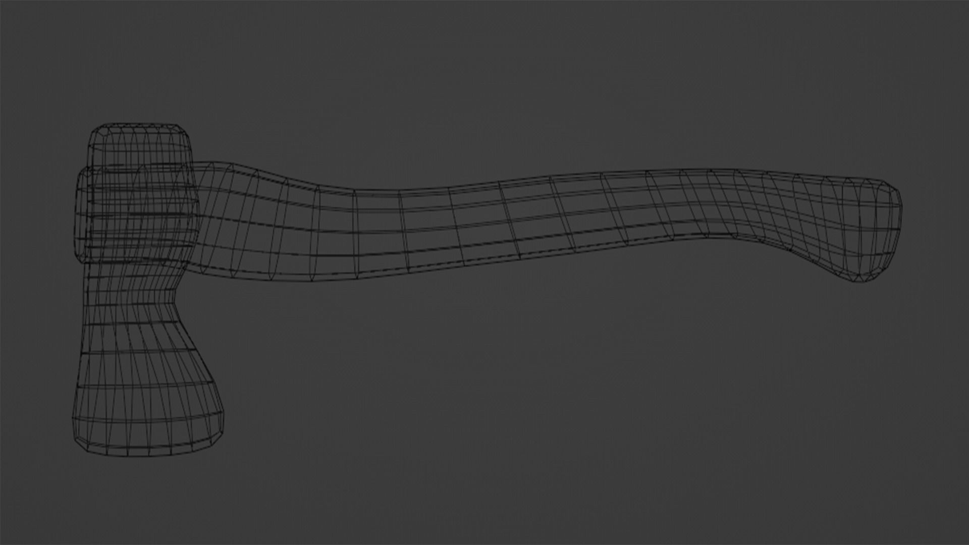 Axe Model 3D model_4
