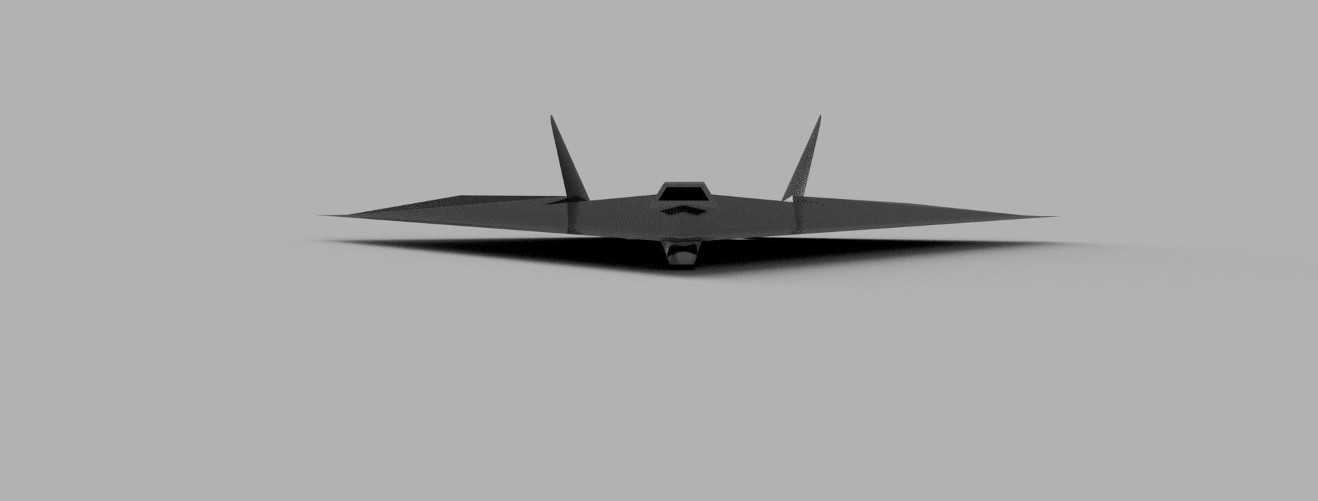 Concept UAV Free 3D print model_3