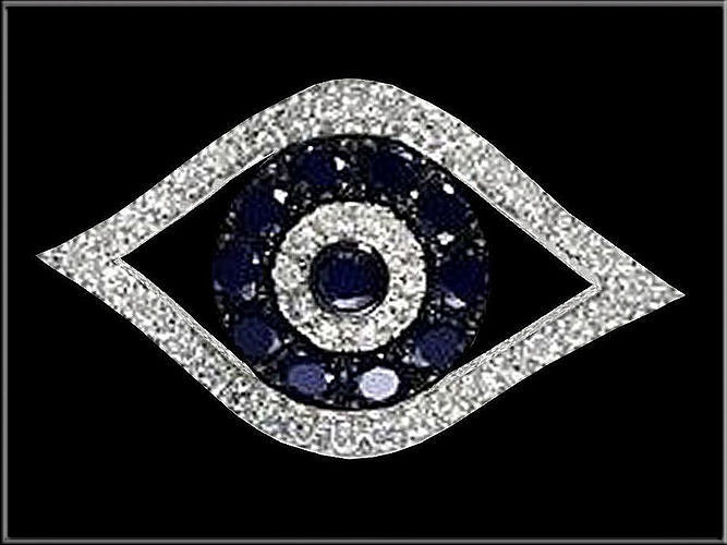 EYE DIAMONDS 02 Low-poly 3D model