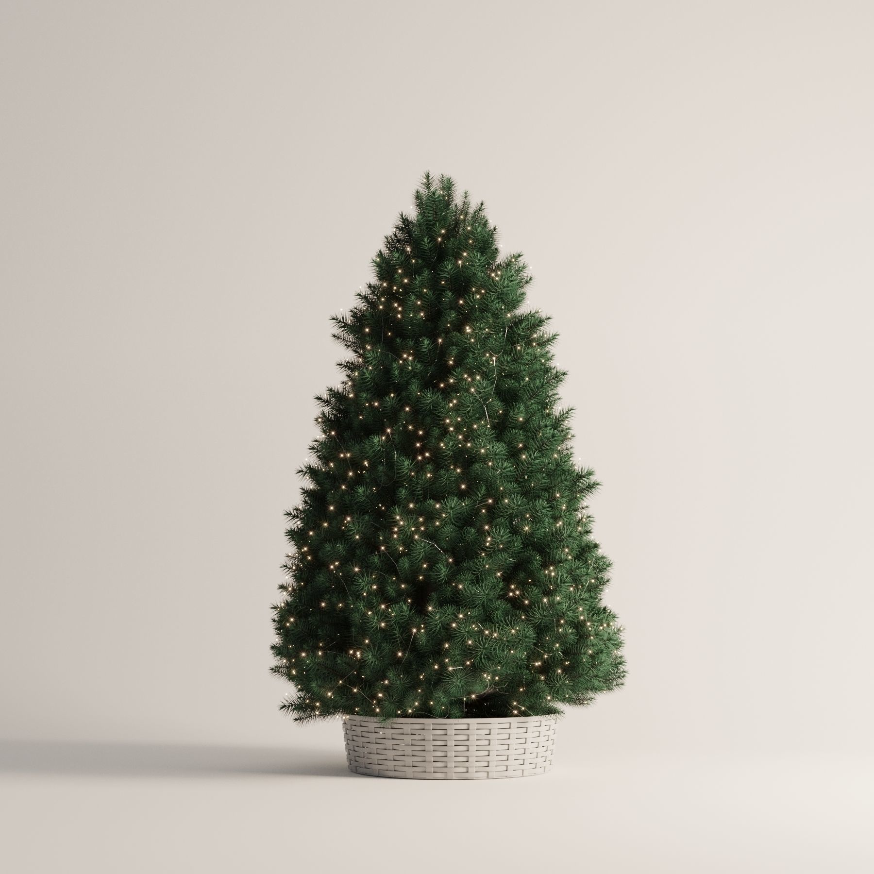Trees Christmas 3D model_1