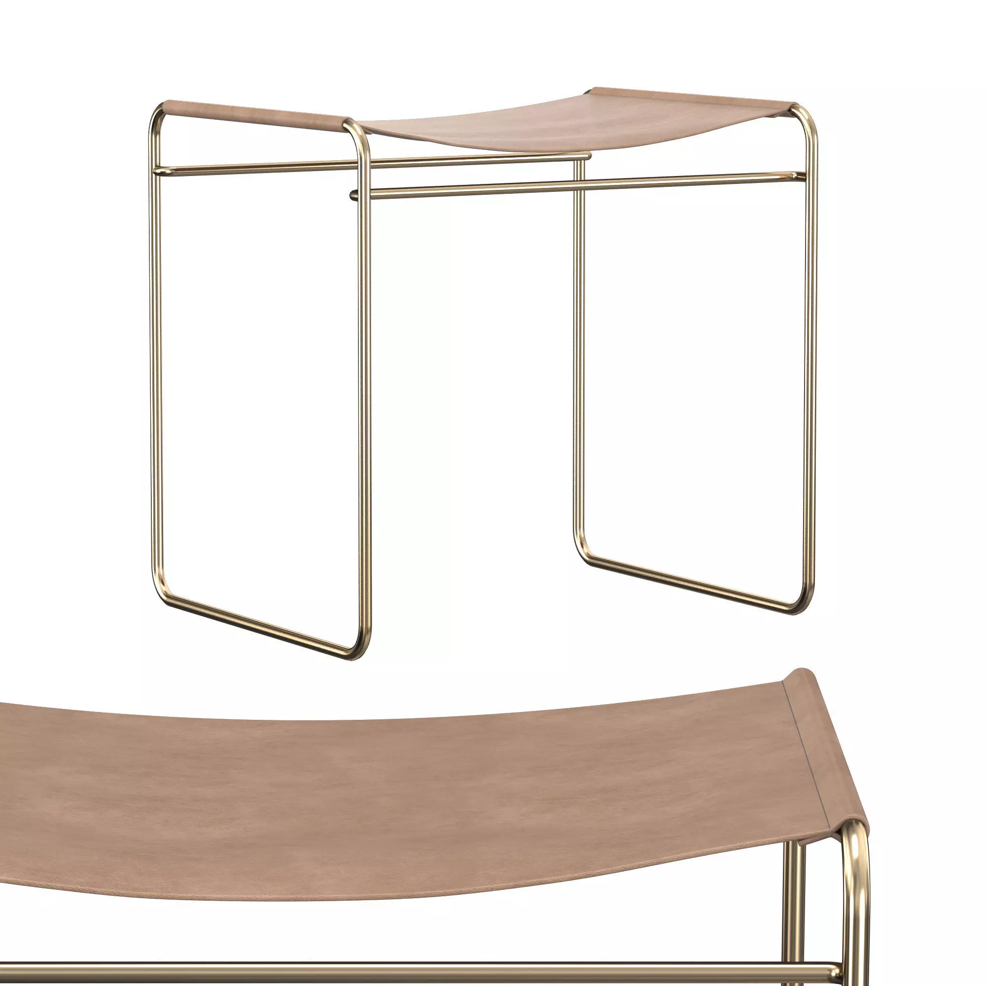 Tilda Stool 3D model_0