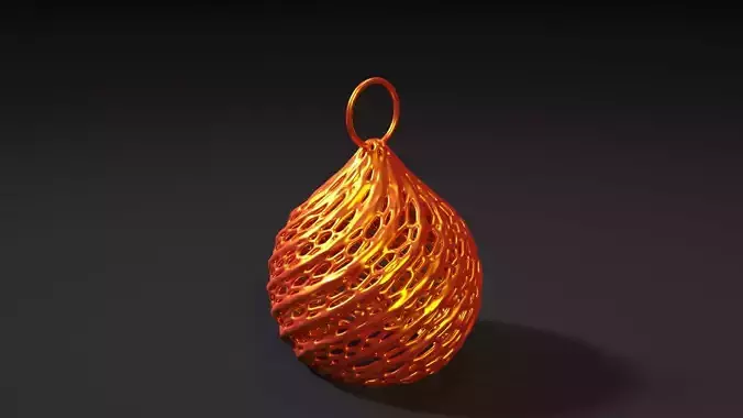 Christmas Ball 2 3D print model