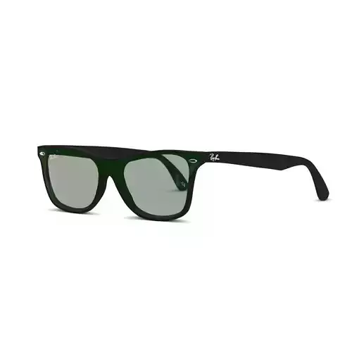 Ray-Ban Blaze Wayfarer - RB4440N Sunglasses Low-poly 3D model