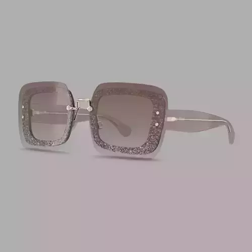 Miu Miu - 0MU 01RS 67 Sunglasses Low-poly 3D model