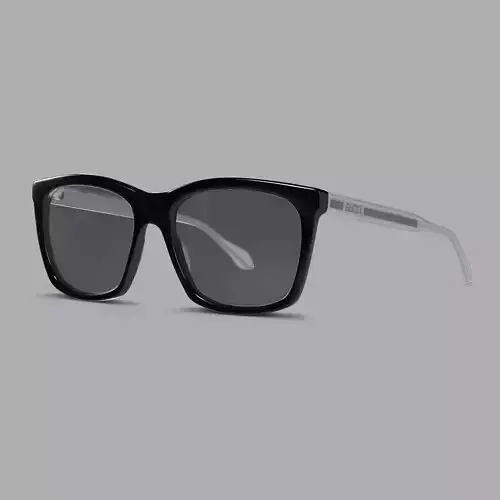 Gucci - GG0558S 001 Sunglasses Low-poly 3D model