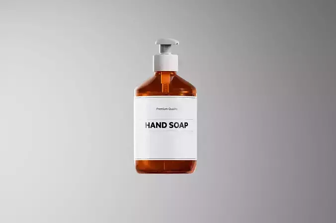 Soap Dispenser 500ml 3D model