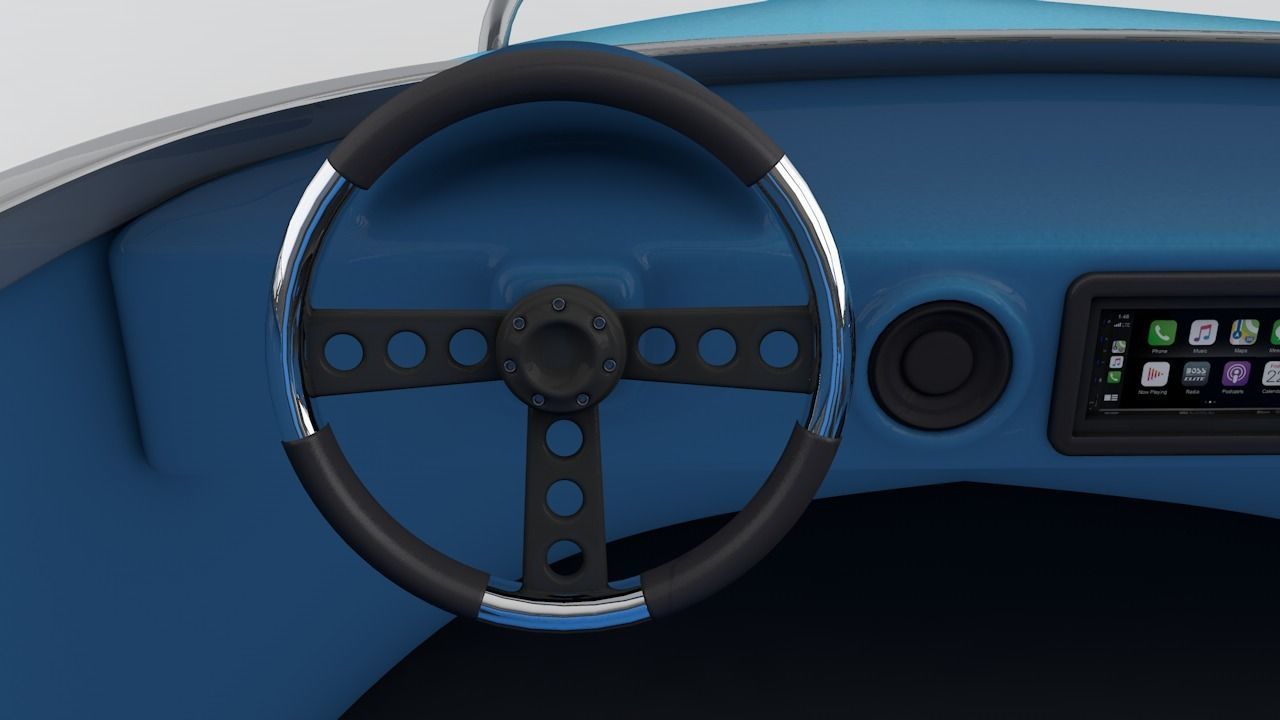 Mini Jet Boat 3D model_4