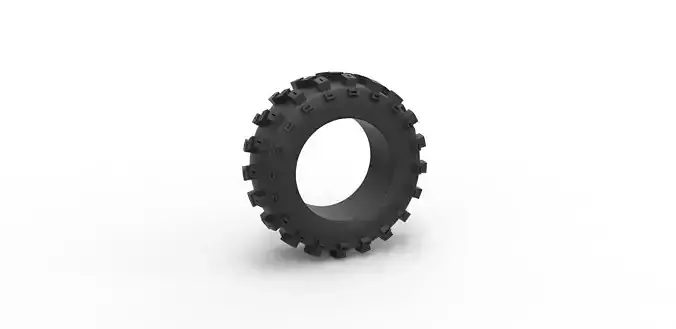 Offroad tire 60 Scale 1 to 25