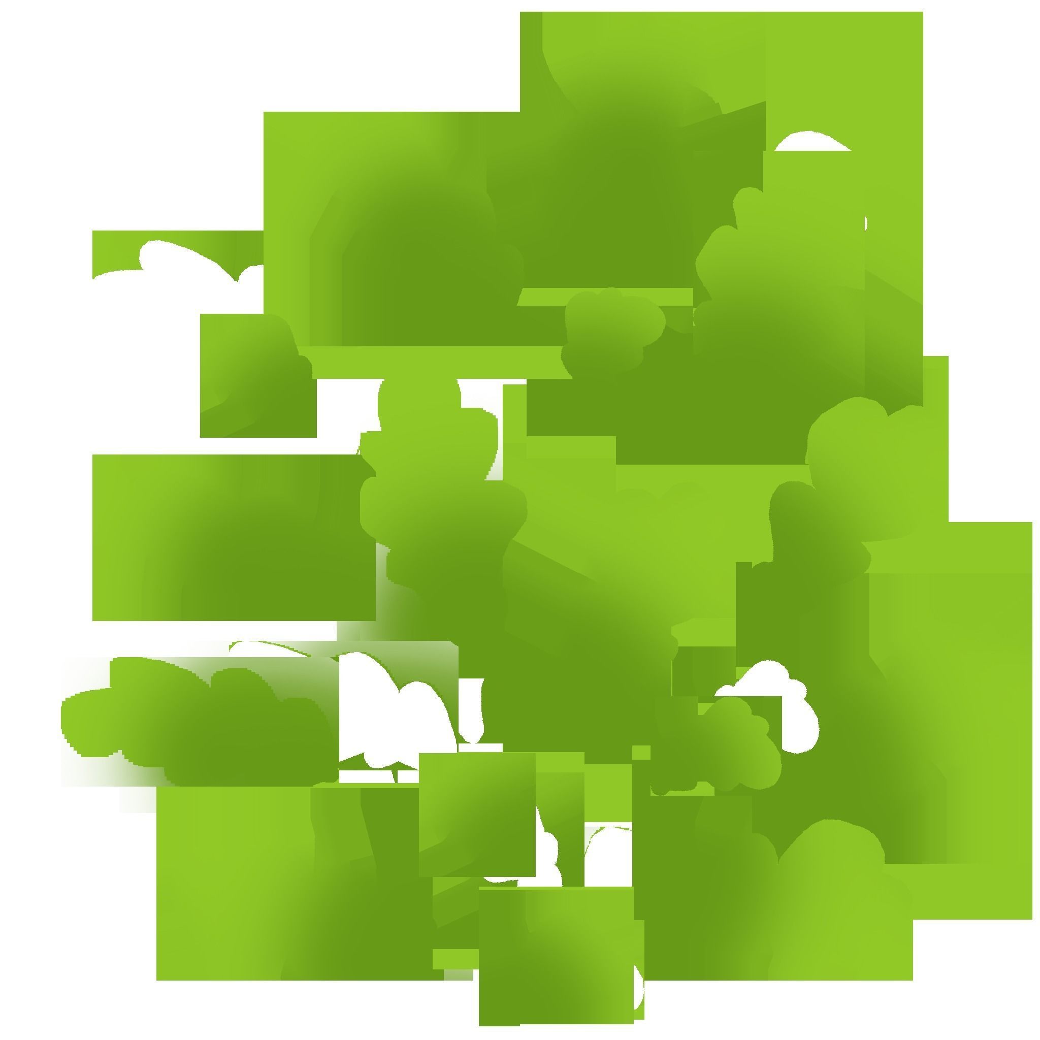  Stylized oak Low-poly 3D model_7