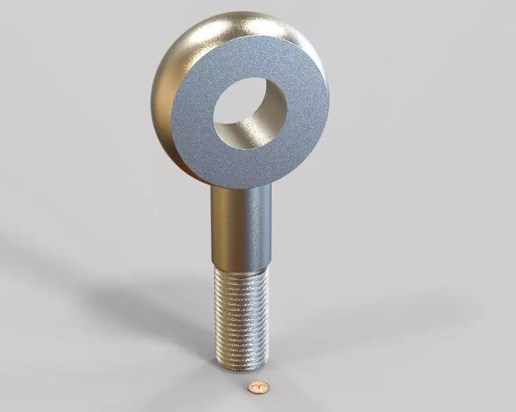 M48 Eye Bolt 3D print model_0