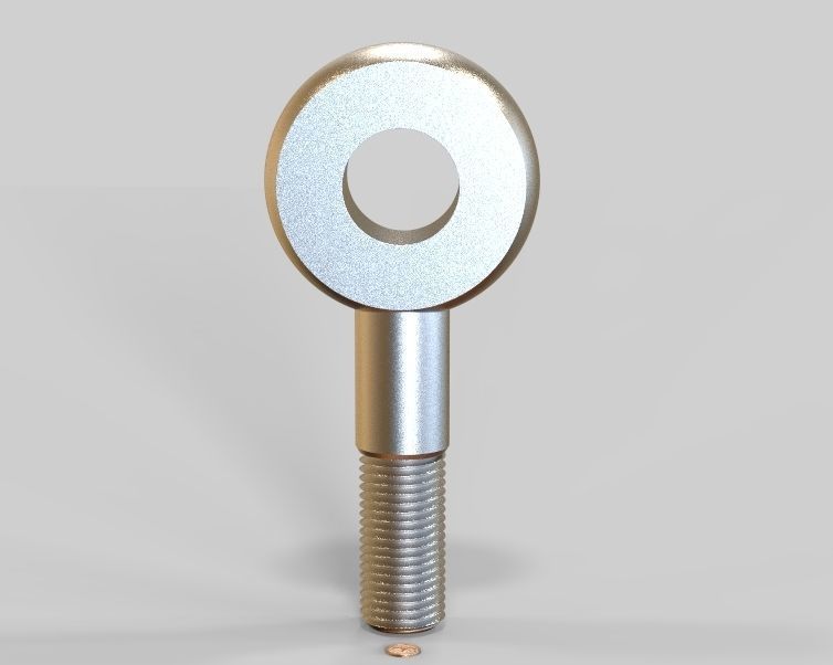 M48 Eye Bolt 3D print model_1