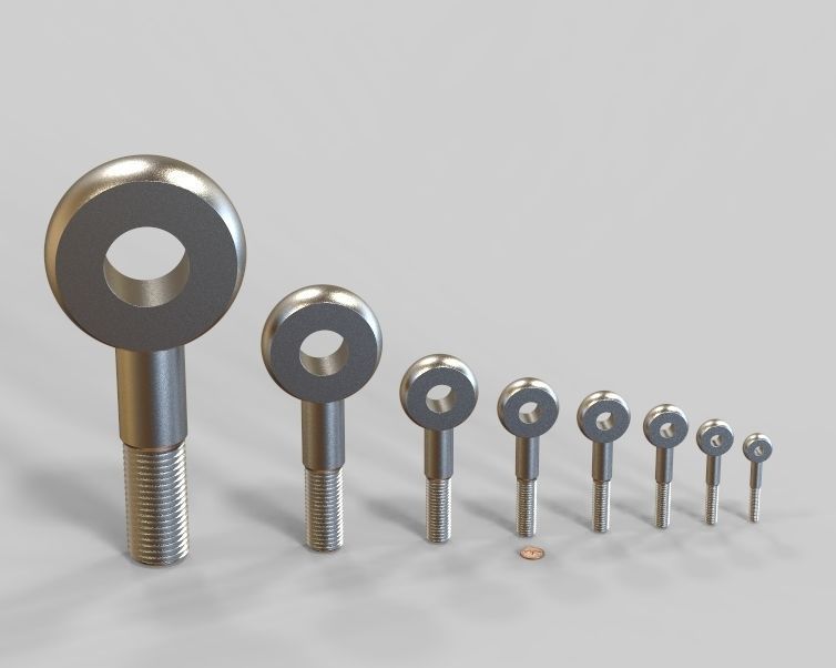 M48 Eye Bolt 3D print model_20