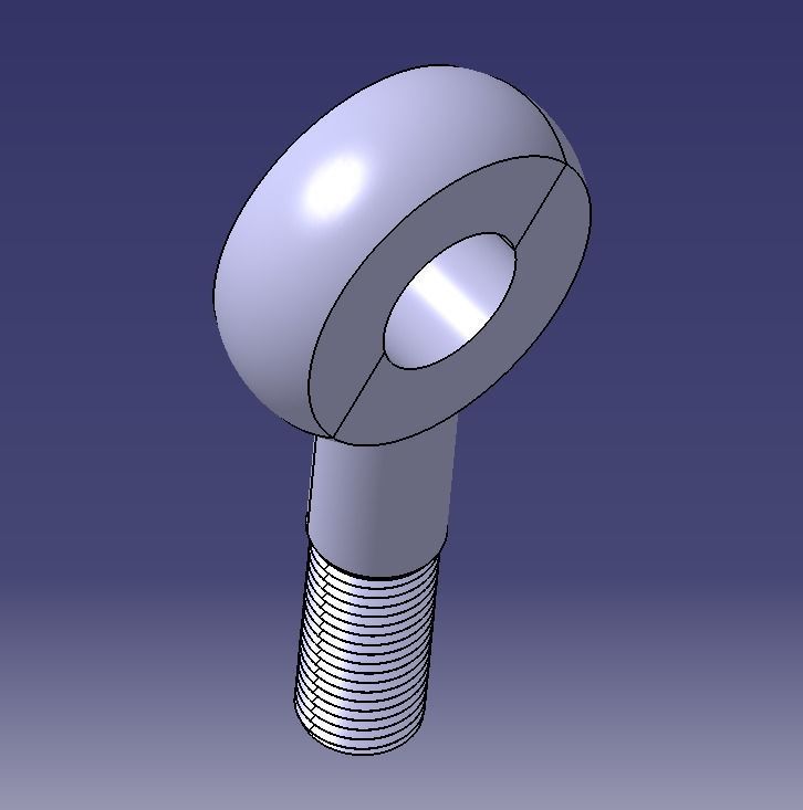 M48 Eye Bolt 3D print model_10