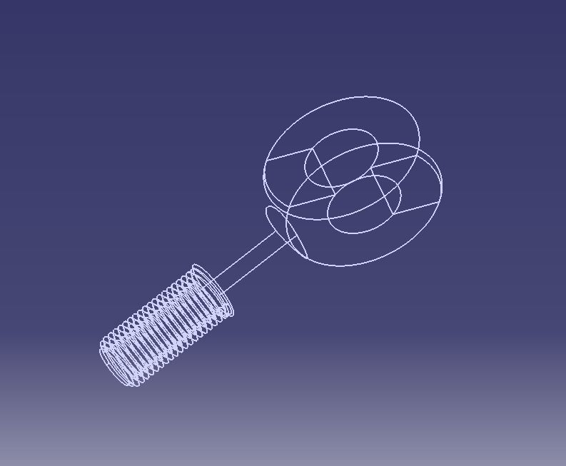 M48 Eye Bolt 3D print model_9