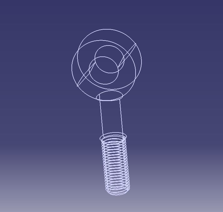  M30 Eye Bolt 3D print model_28