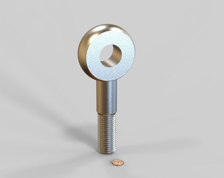  M30 Eye Bolt 3D print model_23