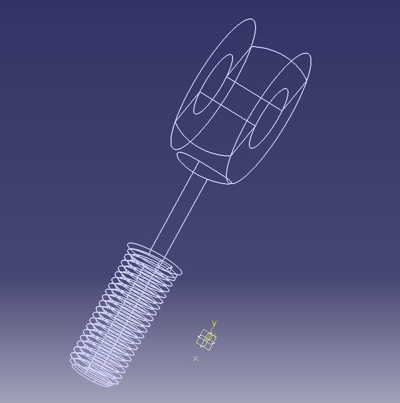  M30 Eye Bolt 3D print model_13