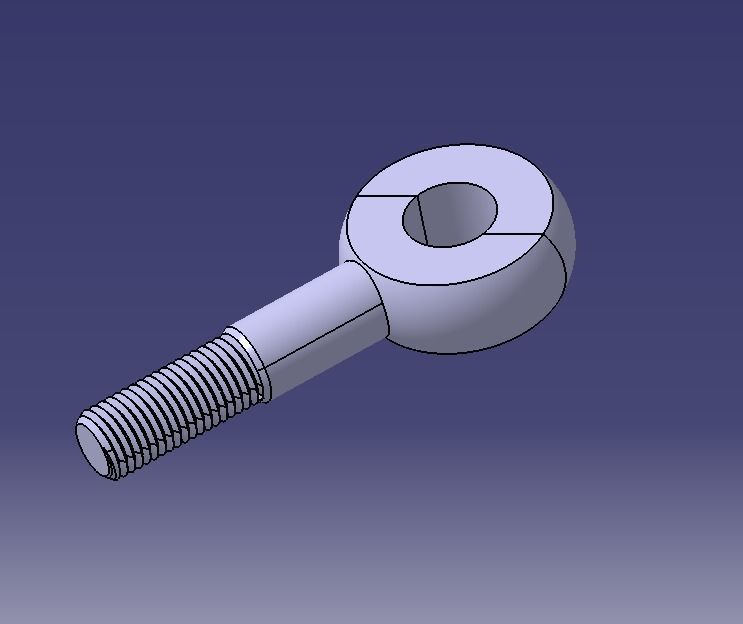 M30 Eye Bolt 3D print model_31