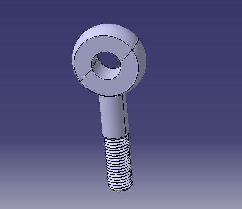  M30 Eye Bolt 3D print model_27