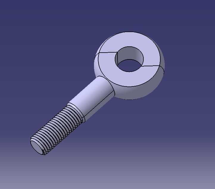  M30 Eye Bolt 3D print model_29