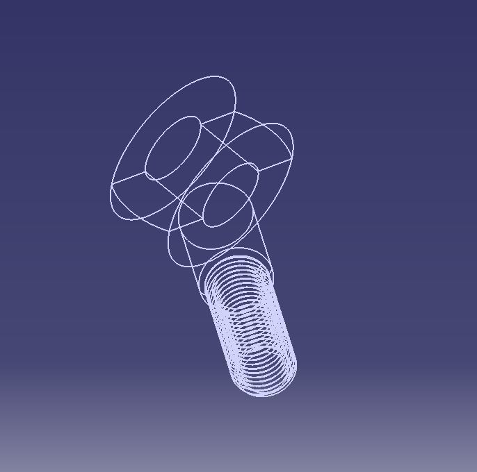 M20 Eye Bolt 3D print model_12