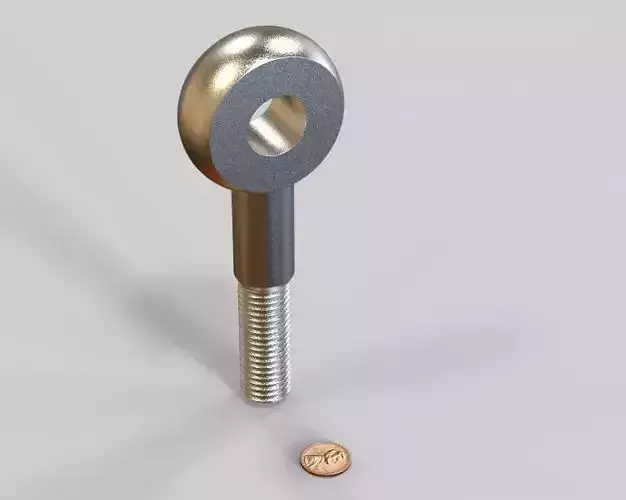 M20 Eye Bolt 3D print model