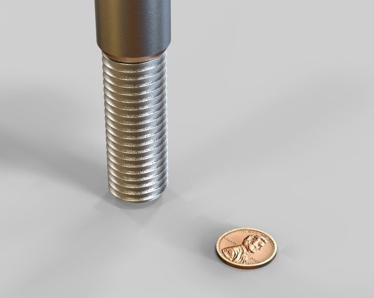 M20 Eye Bolt 3D print model_22